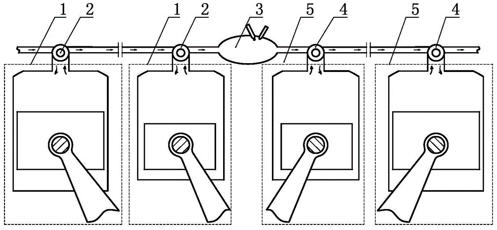 Reciprocating piston mechanism engine