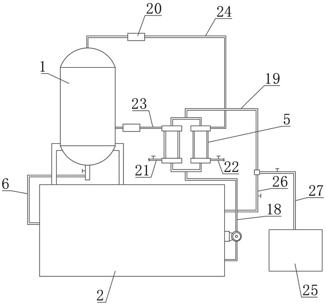 A kind of processing device for producing propylene glycol and using method thereof