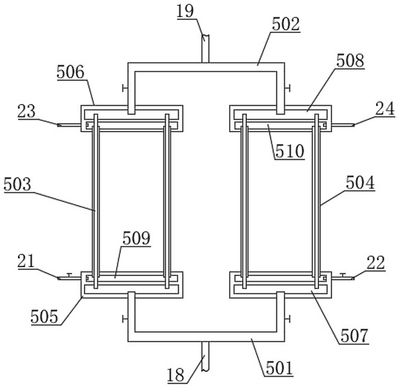 A kind of processing device for producing propylene glycol and using method thereof