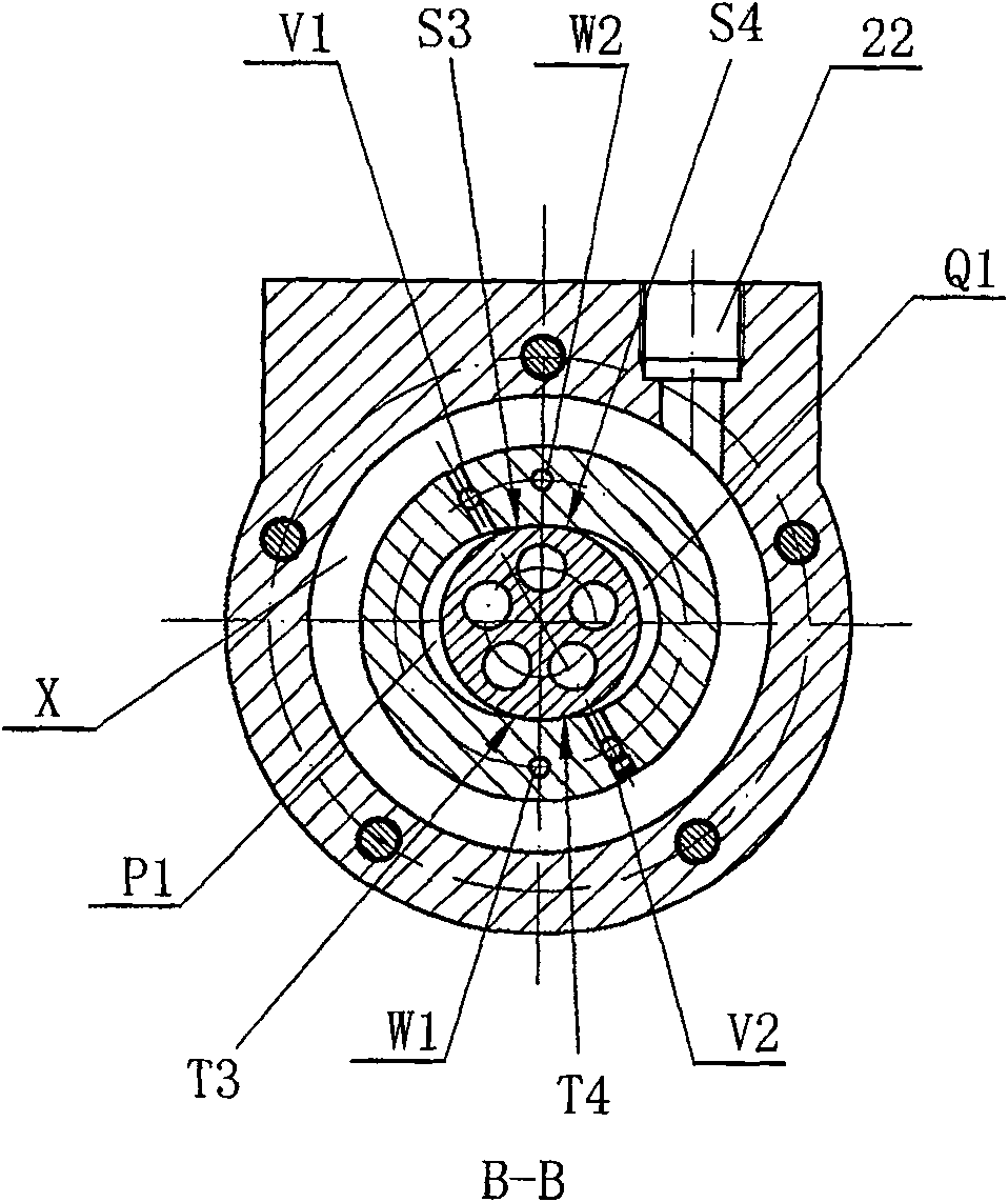 Linkage rod type hydraulic motor