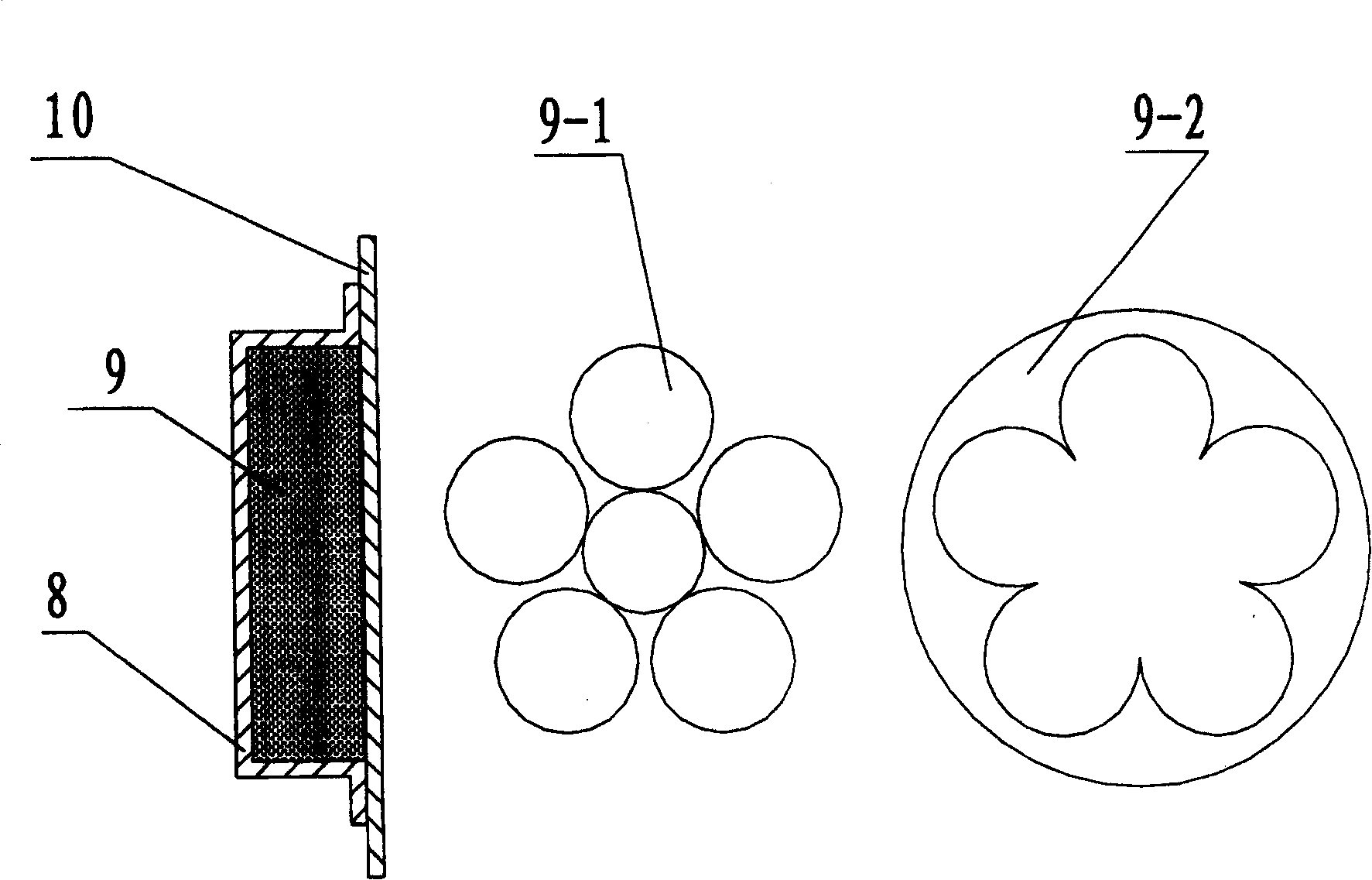 Decorative face bricks with strong magnetism