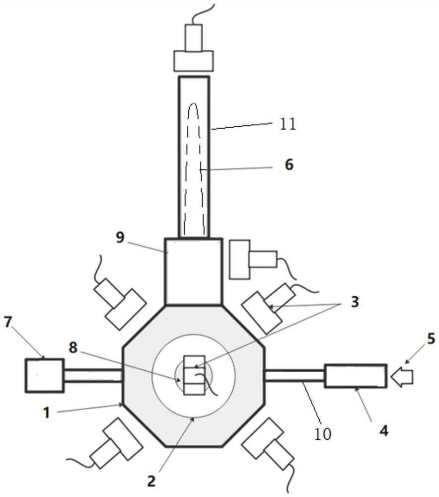 Gravimeter based on two-component atom interleaving interference effect