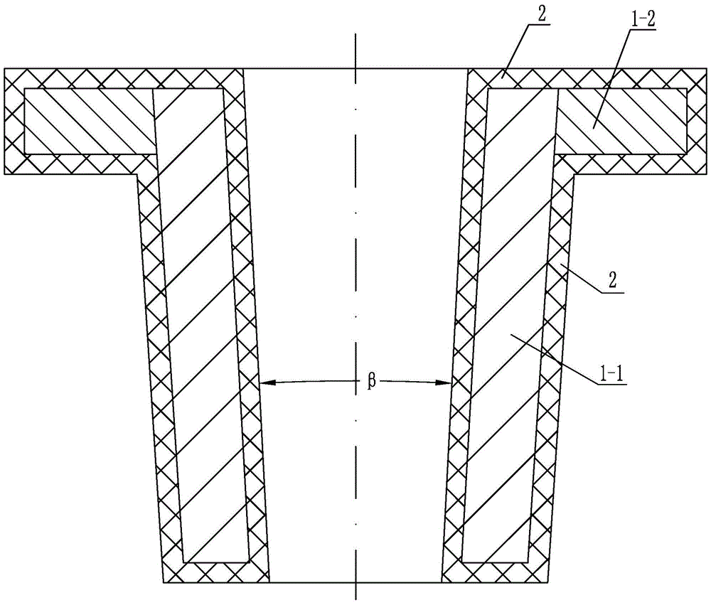 A kind of aluminum oxide ceramic layer growth method of metal-ceramic composite structure bushing