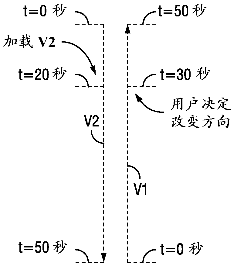 System and method for interactive 360 video playback based on user location