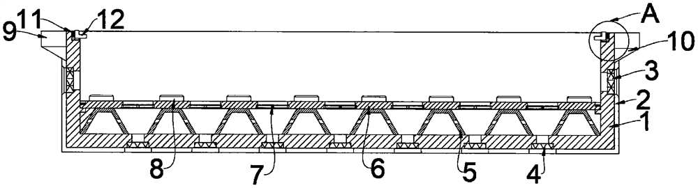 Lightweight tray for battery pack