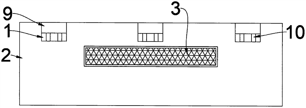 Lightweight tray for battery pack