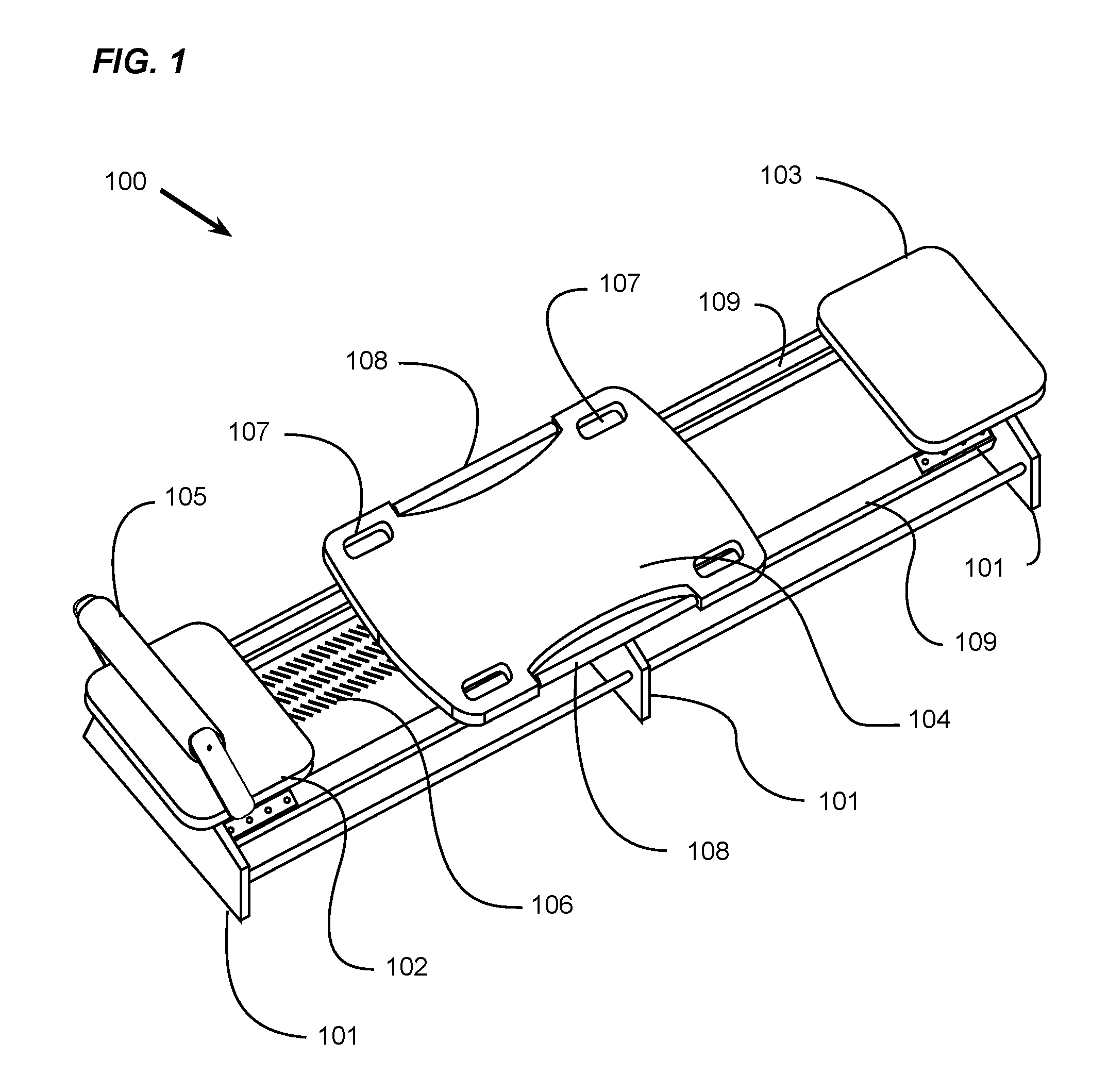 Exercise Machine Carriage Handle System