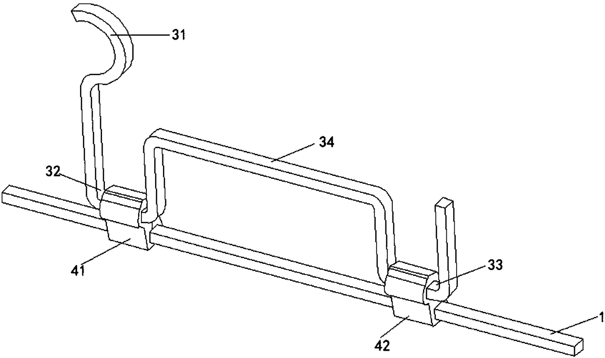 Device for moving molar to far-middle based on micro-implant anchorage