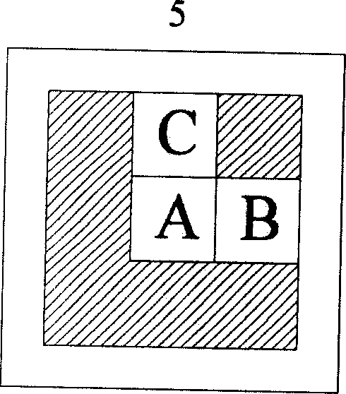 Image interference photoetching method using circular grating and gated optical shutter and its system