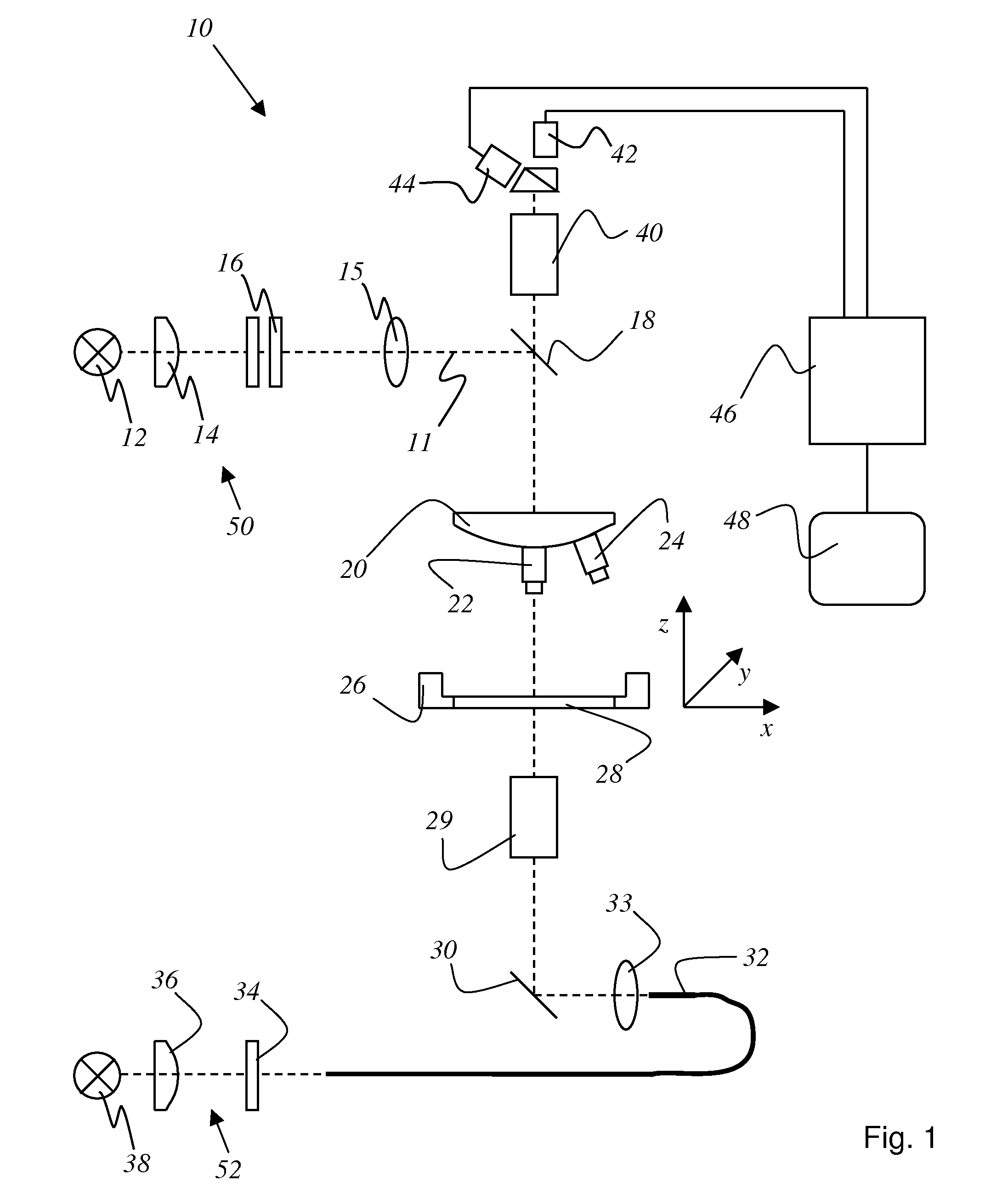 Apparatus and Method for Inspecting Microstructures in Reflected or Transmitted Infrared Light