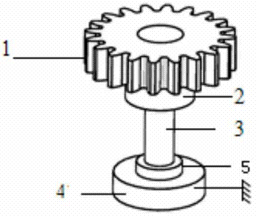 Side-mounted precision angular displacement self-detecting system