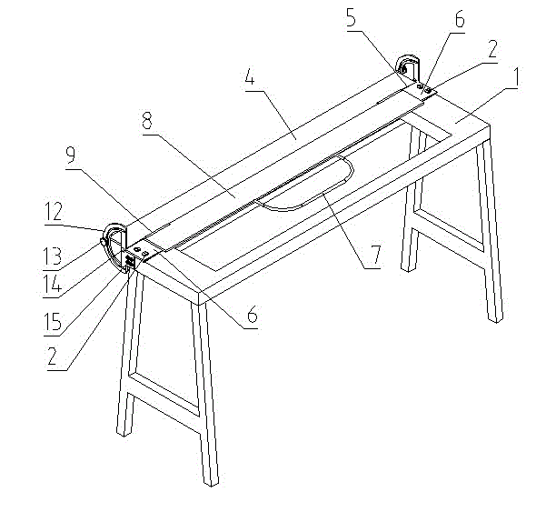 Portable simple metal sheet bending device