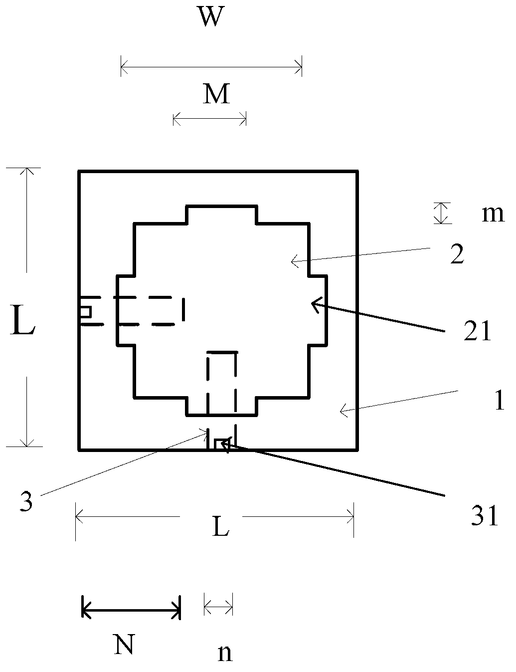 Dual-polarized antenna applicable to wireless local area network and manufacturing method of dual-polarized antenna
