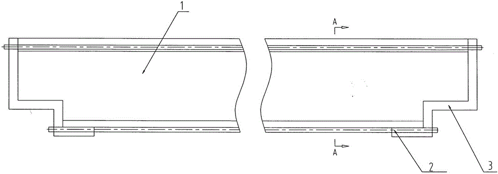 Bridge crane main beam