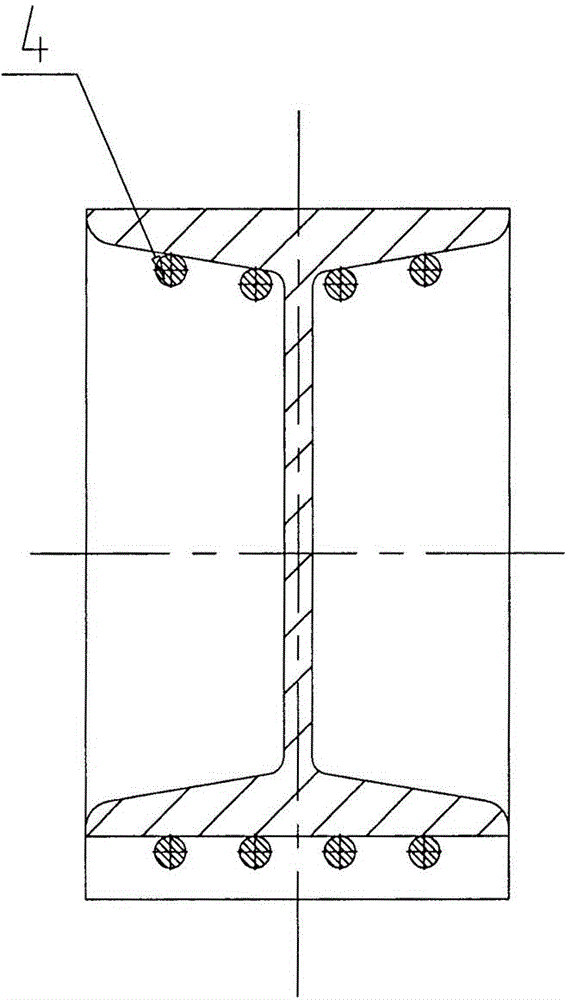 Bridge crane main beam