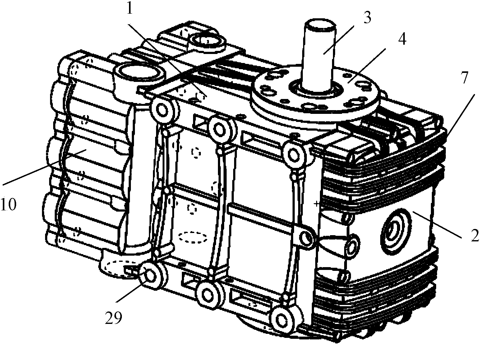 Small-sized and multipurpose high-pressure pump