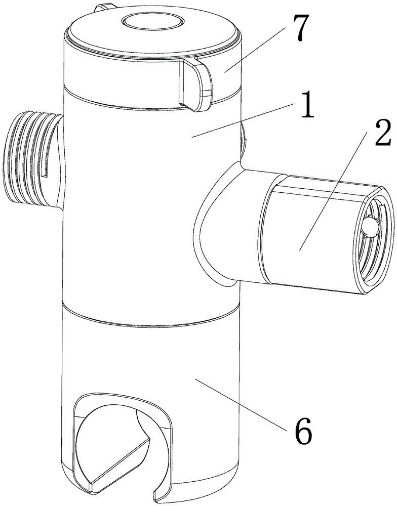 Self-rotating anti-loose connection structure