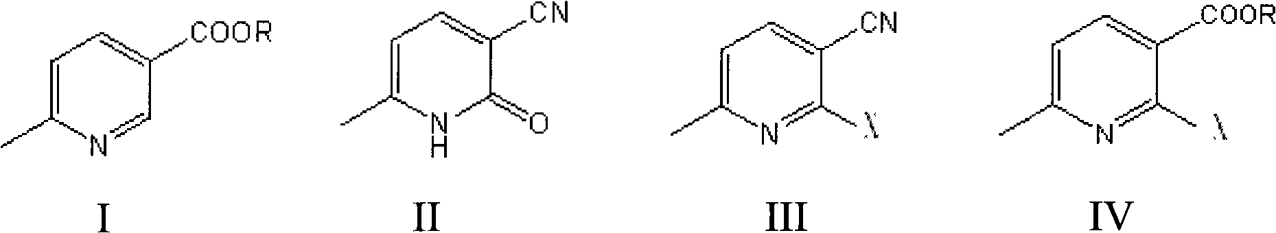 Method for preparing 6-methylnicotinic acid etoricoxib intermediate and ester thereof
