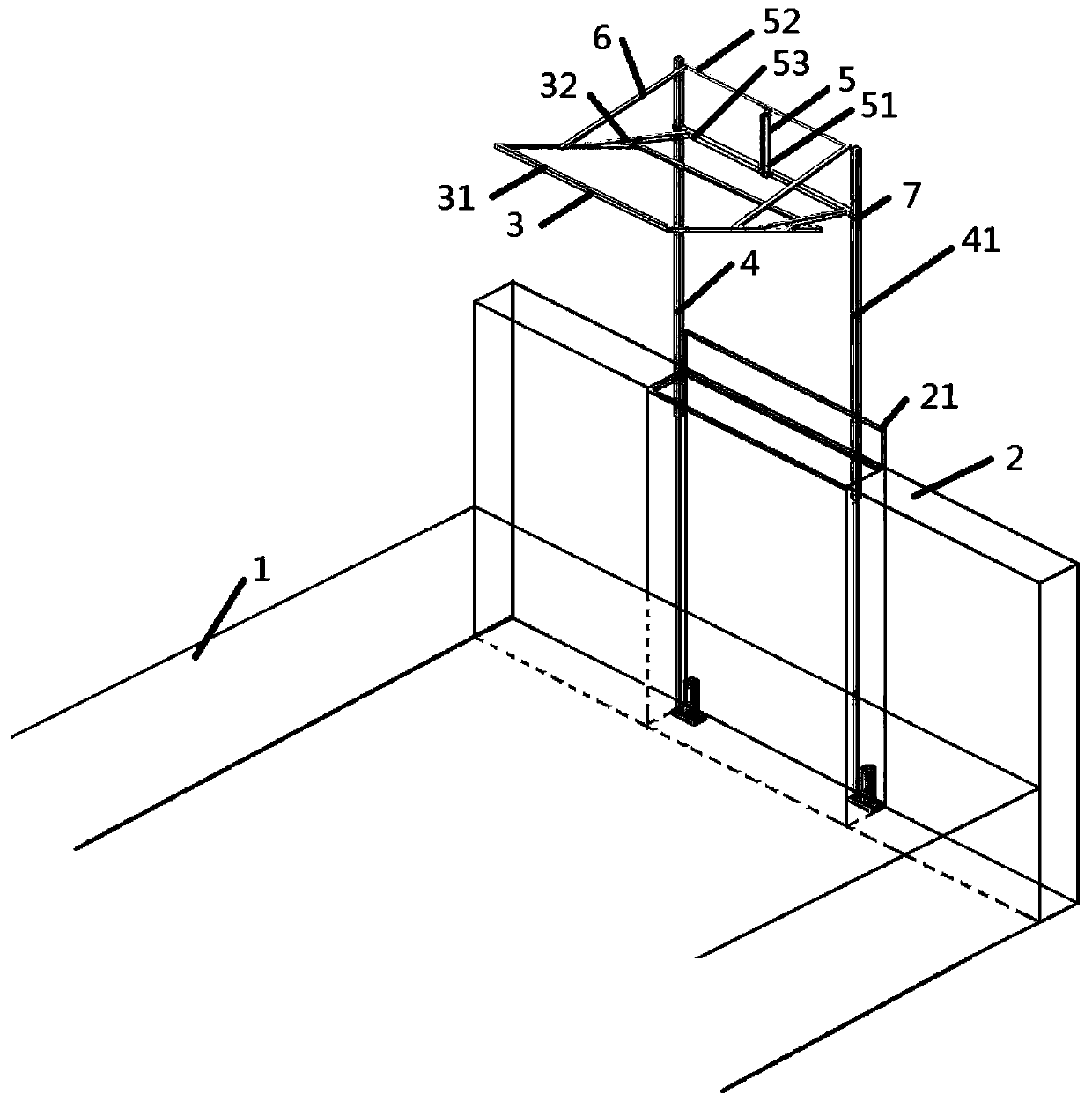 Device for watching TV at multi-angles