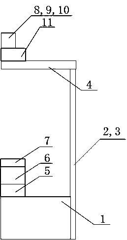 Urban main battle fire truck automatic fire extinguishing system and realization method