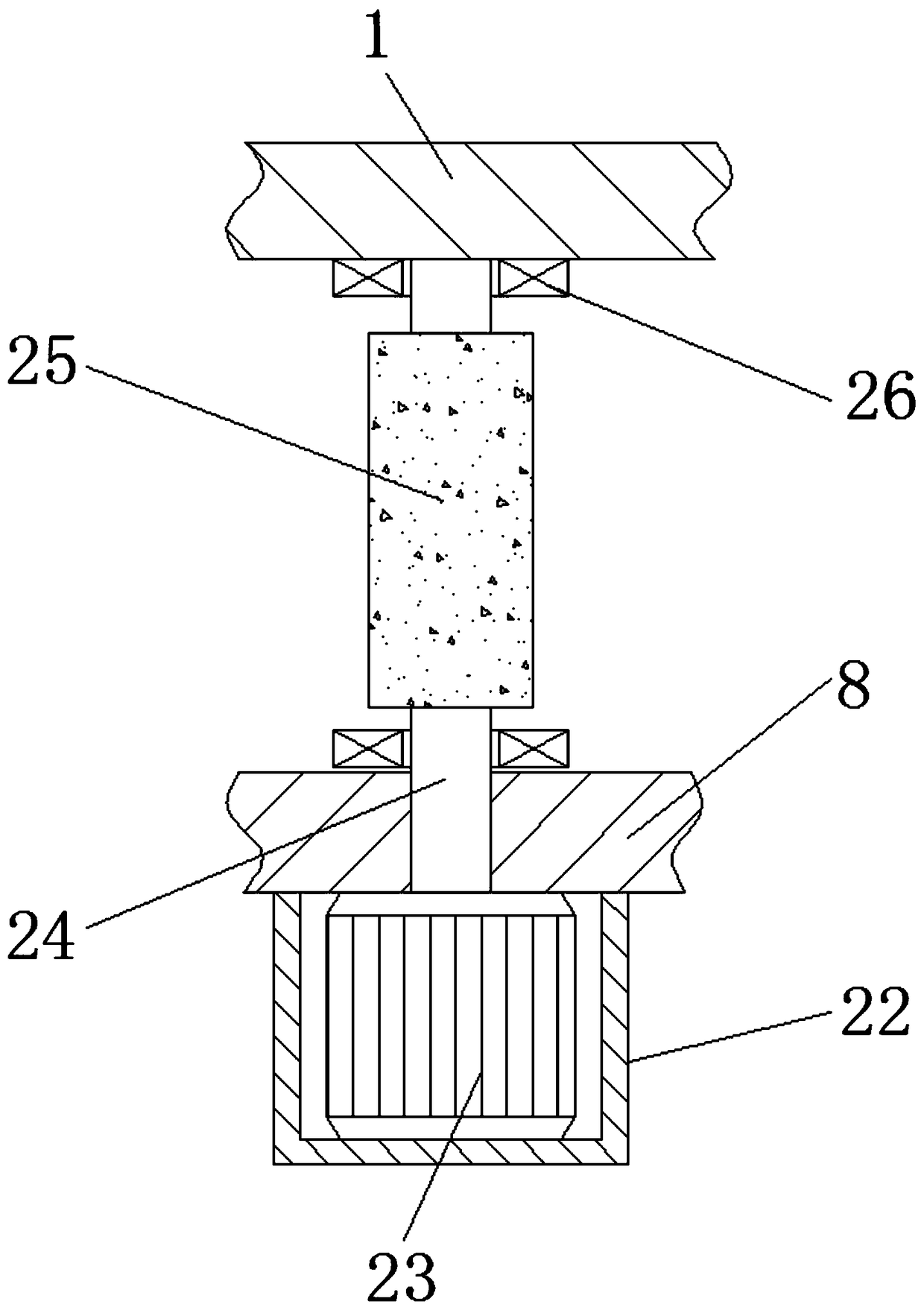 Environmentally-friendly dust removing apparatus for workshop production
