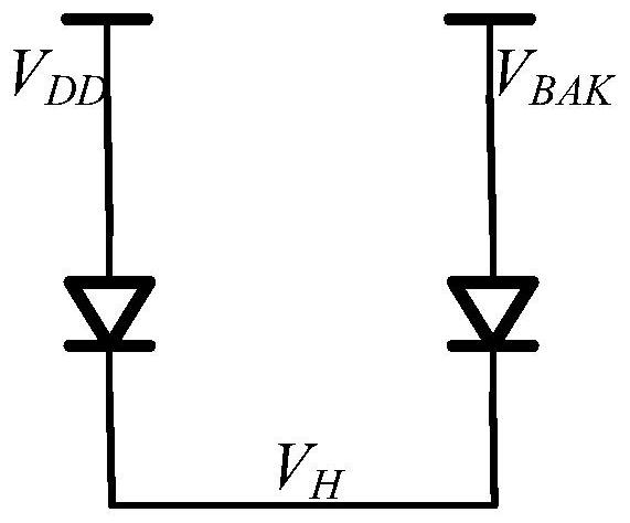 Multi-power supply switching circuit