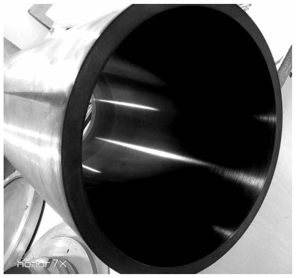 Method for depositing diamond-like carbon film on surface of inner wall of metal cylinder (or tube) with large length-diameter ratio