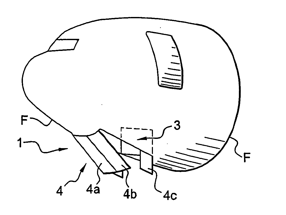 Aerodynamic airflow deflector for aircraft landing gear