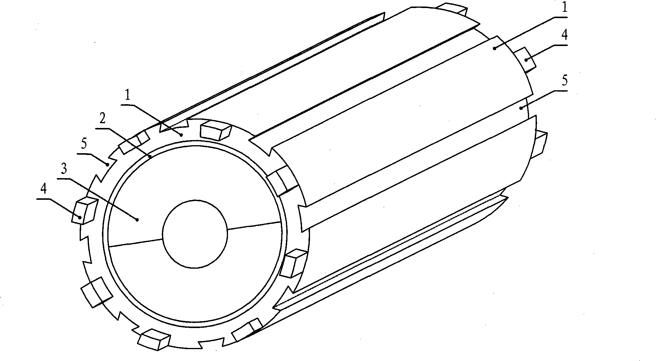 High speed permanent magnet motor rotor