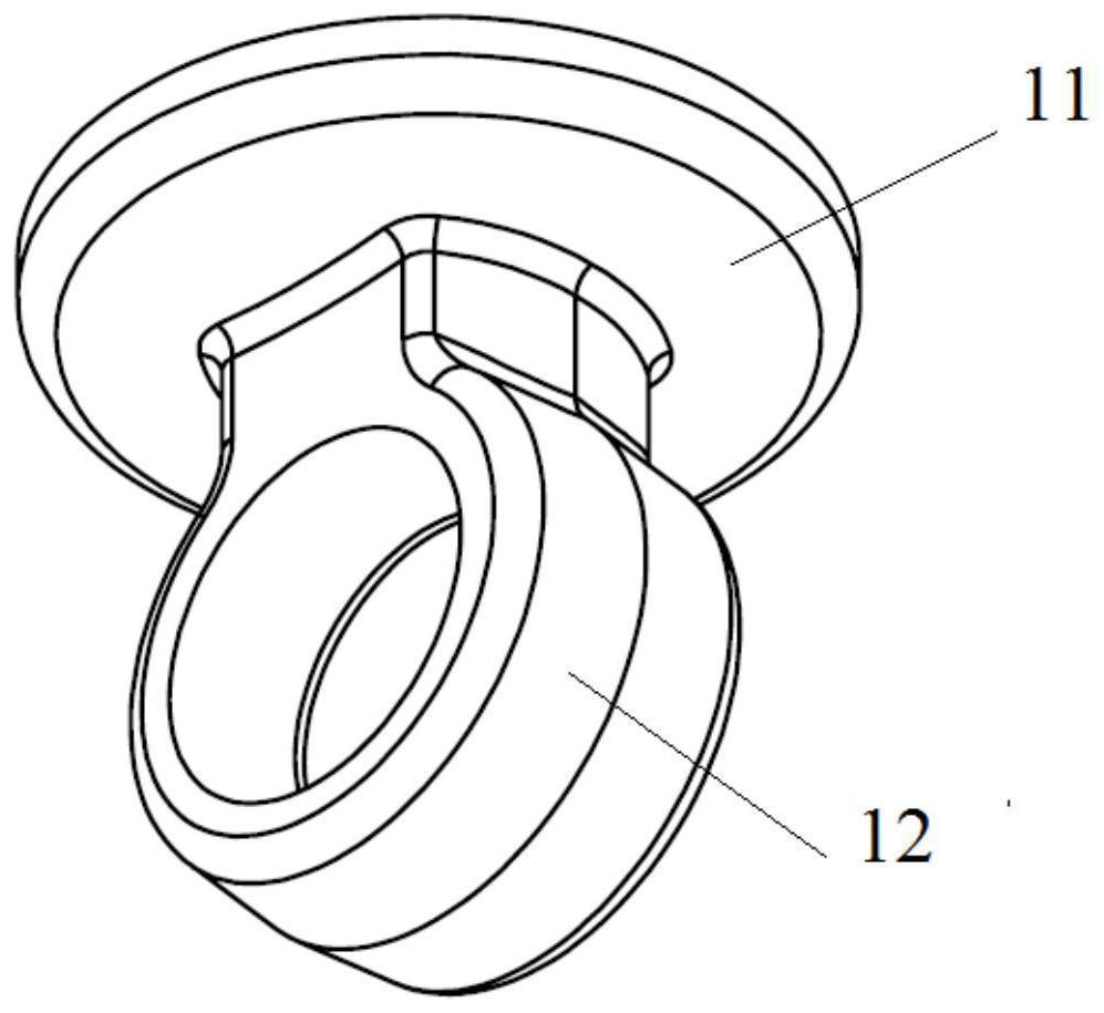 Lifting ring and preparation method thereof