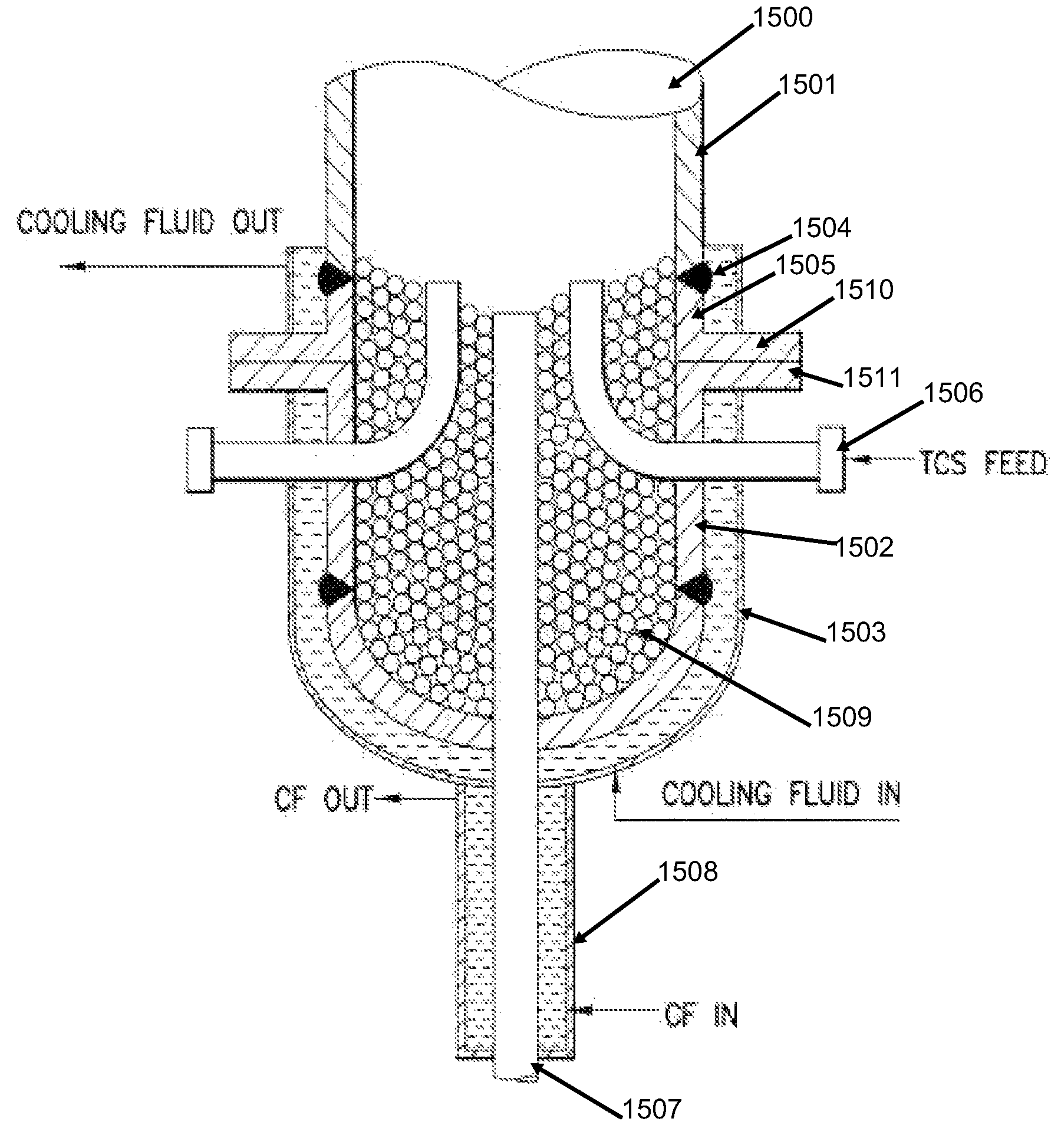 Reactor with silicide-coated metal surfaces