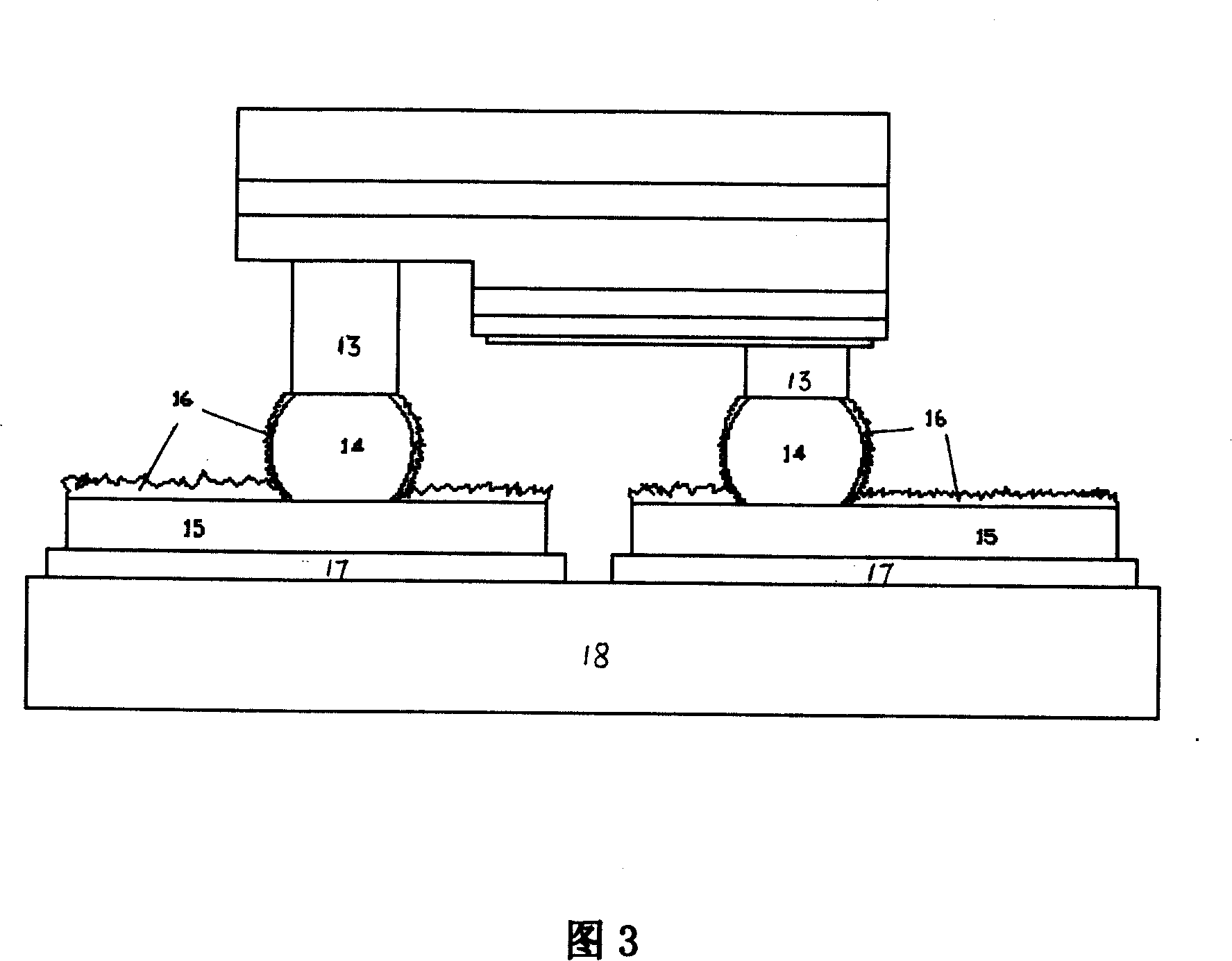 Method for enhancing upside-down mounting welding core plate brightness