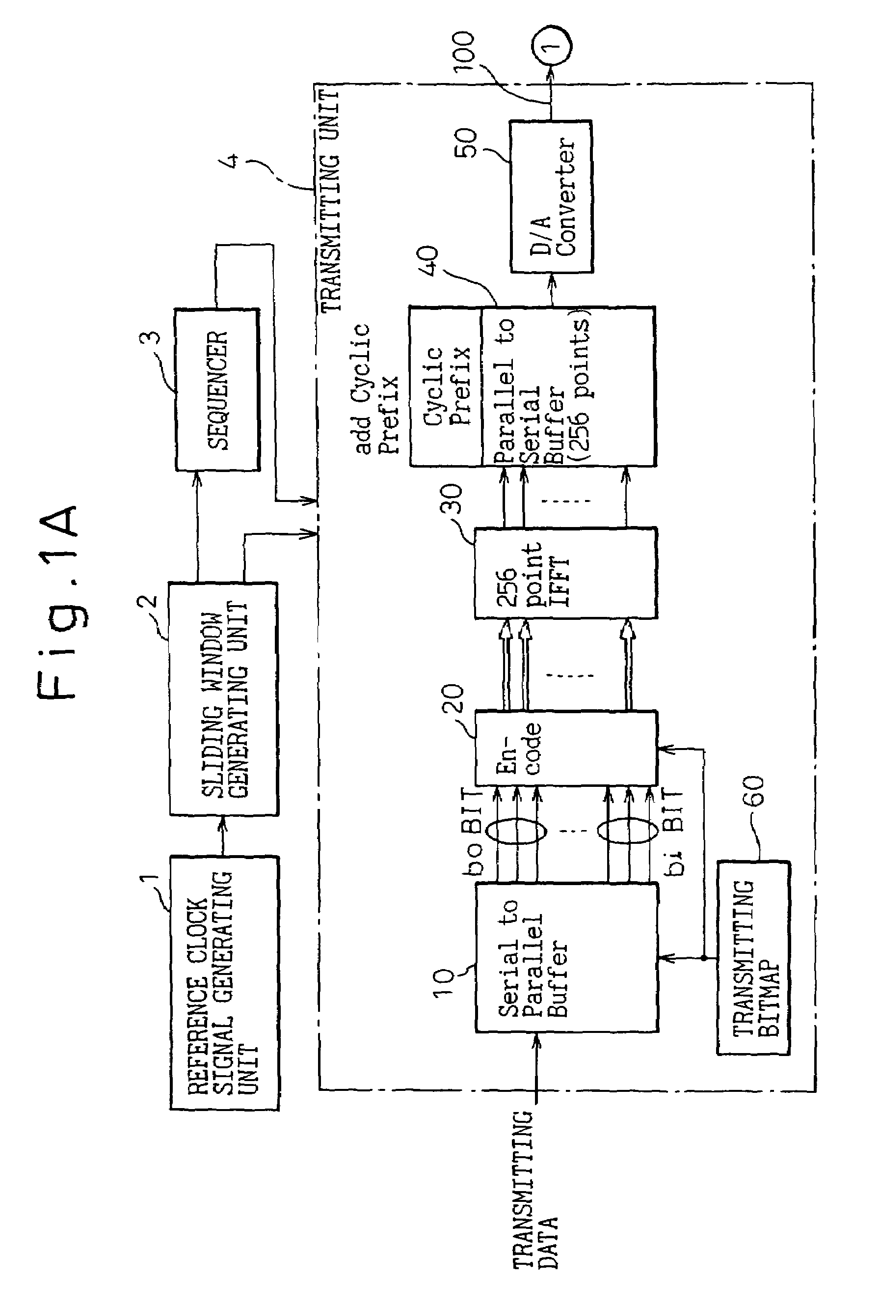 Digital subscriber line communicating system and a transceiver in the system