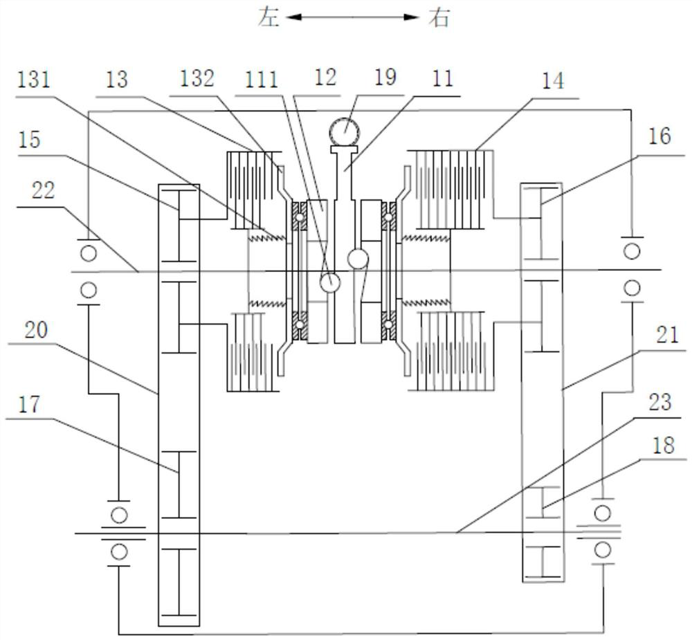 Two-gear four-wheel-drive transfer case system and vehicle