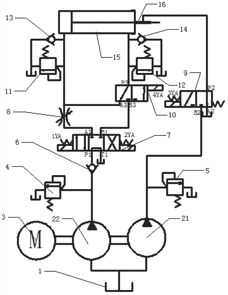 Hydraulically-controlled electronic parking executing mechanism