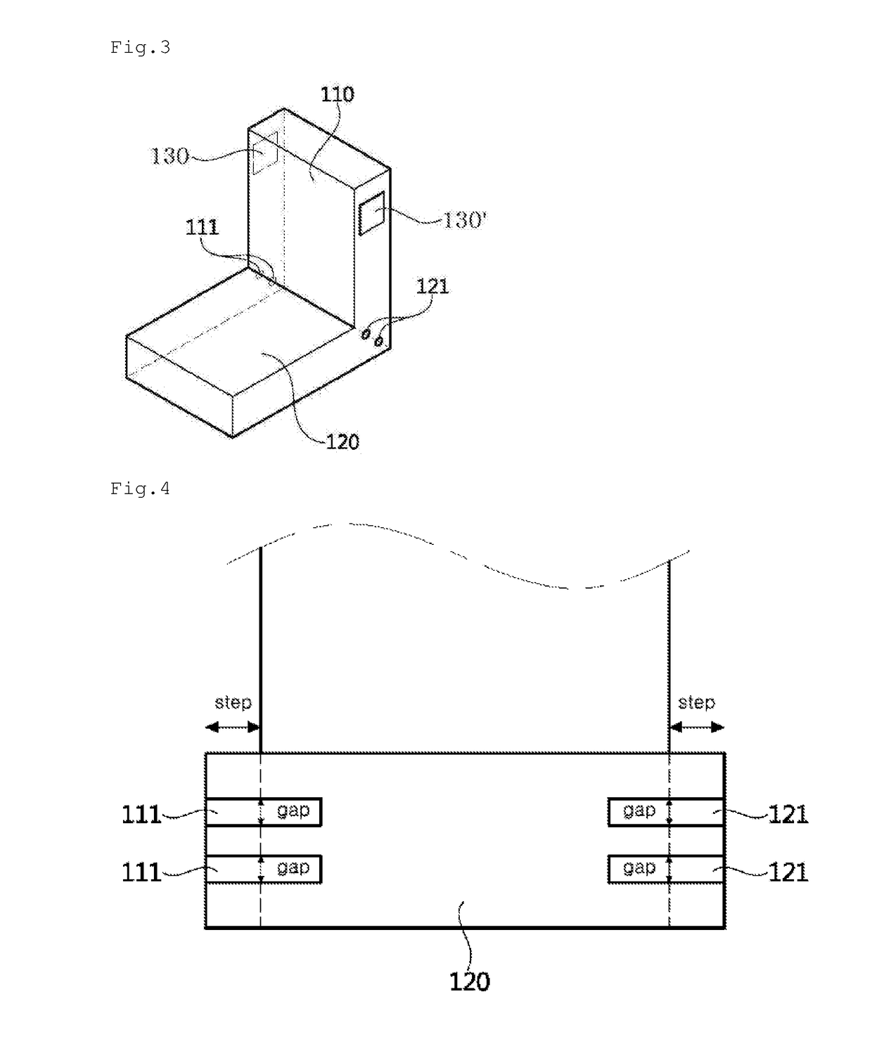 Fastening device for units in vehicle