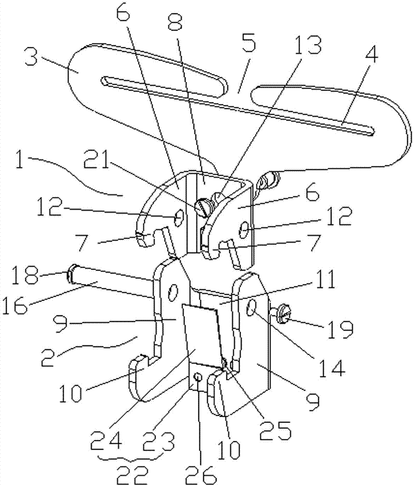 Clamping force amplification mechanism for quick clamping and releasing