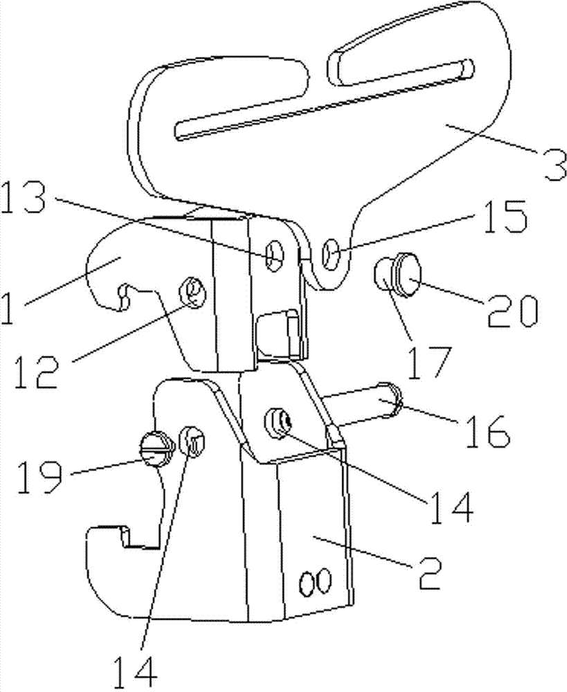 Clamping force amplification mechanism for quick clamping and releasing