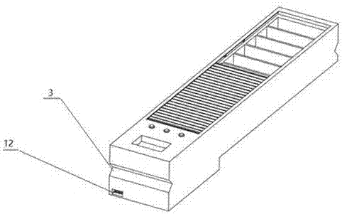 Controllable shutter type work bin for distribution of electronic components