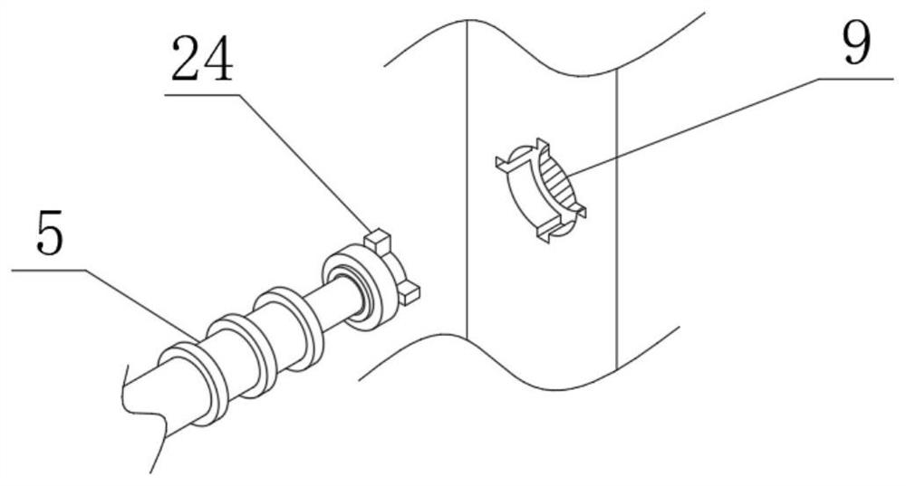 Fabricated wall surface horizontal connecting structure with W-shaped joints