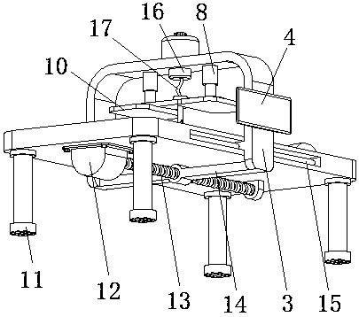 Thoracic surgery nursing drainage device