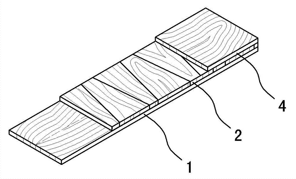 Composite carbon-based floor and production method thereof