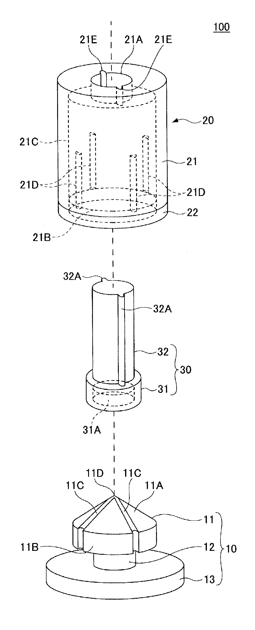 Lead pin rectifying apparatus and lead pin rectifying method