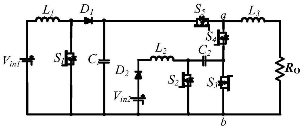 Double-input double-boost leakage-current-free inverter, and control circuit and method thereof