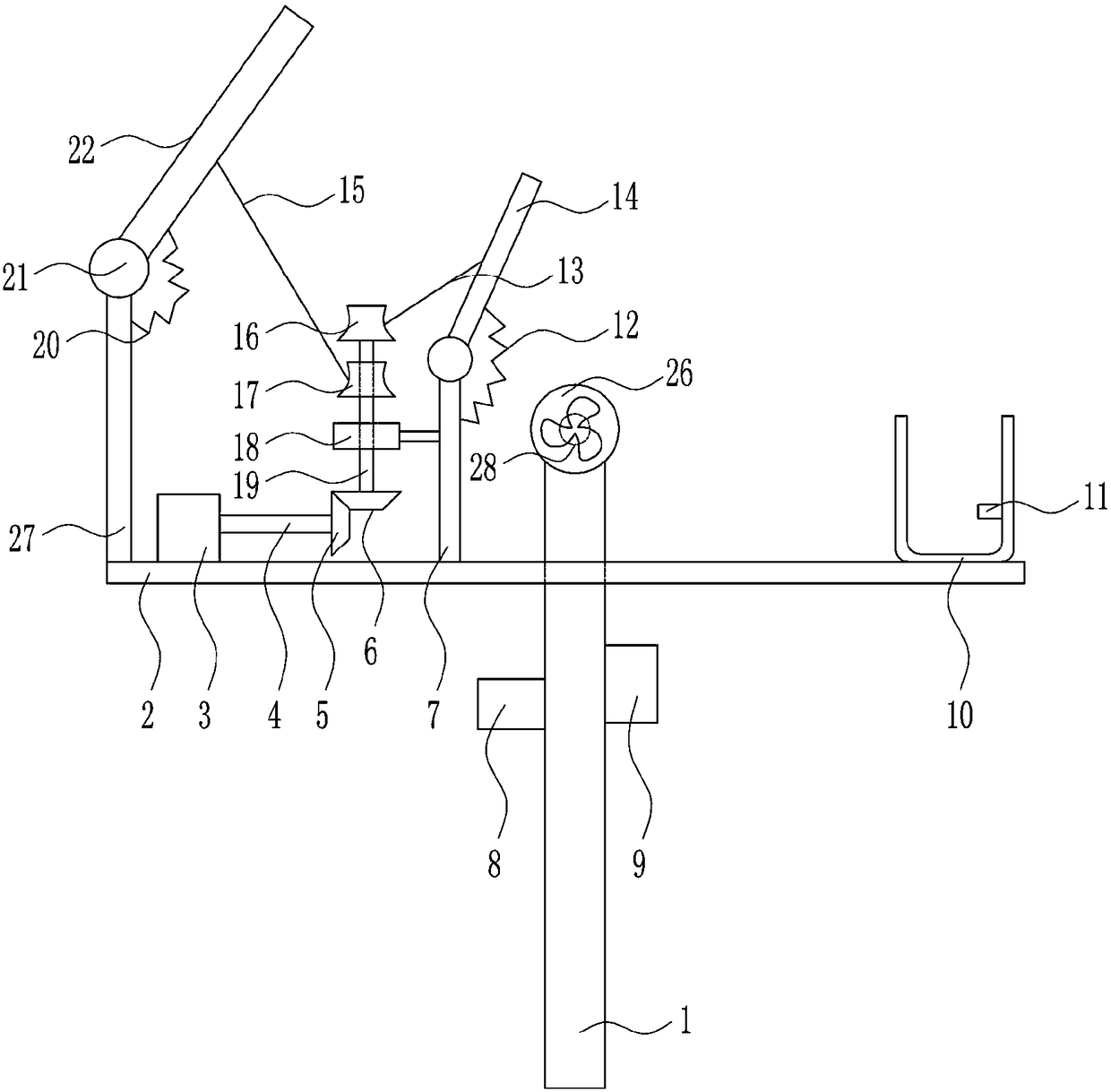 A new energy wind power generation device