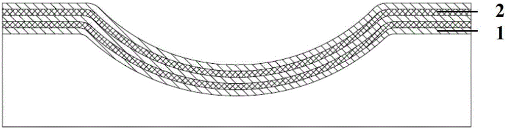 Preparation method of a nano-laser laser beam combining device