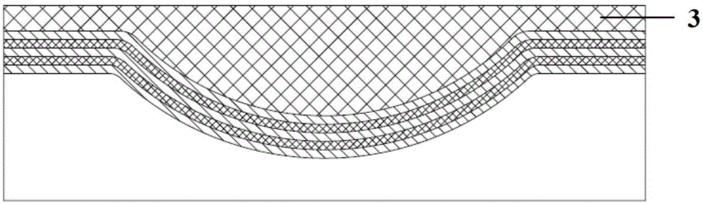 Preparation method of a nano-laser laser beam combining device