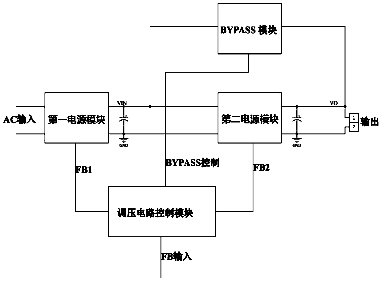 Series power expansion circuit and method