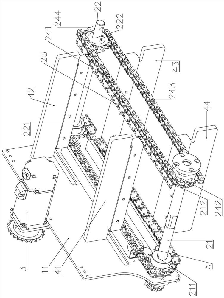 Allocating device and sorting machine