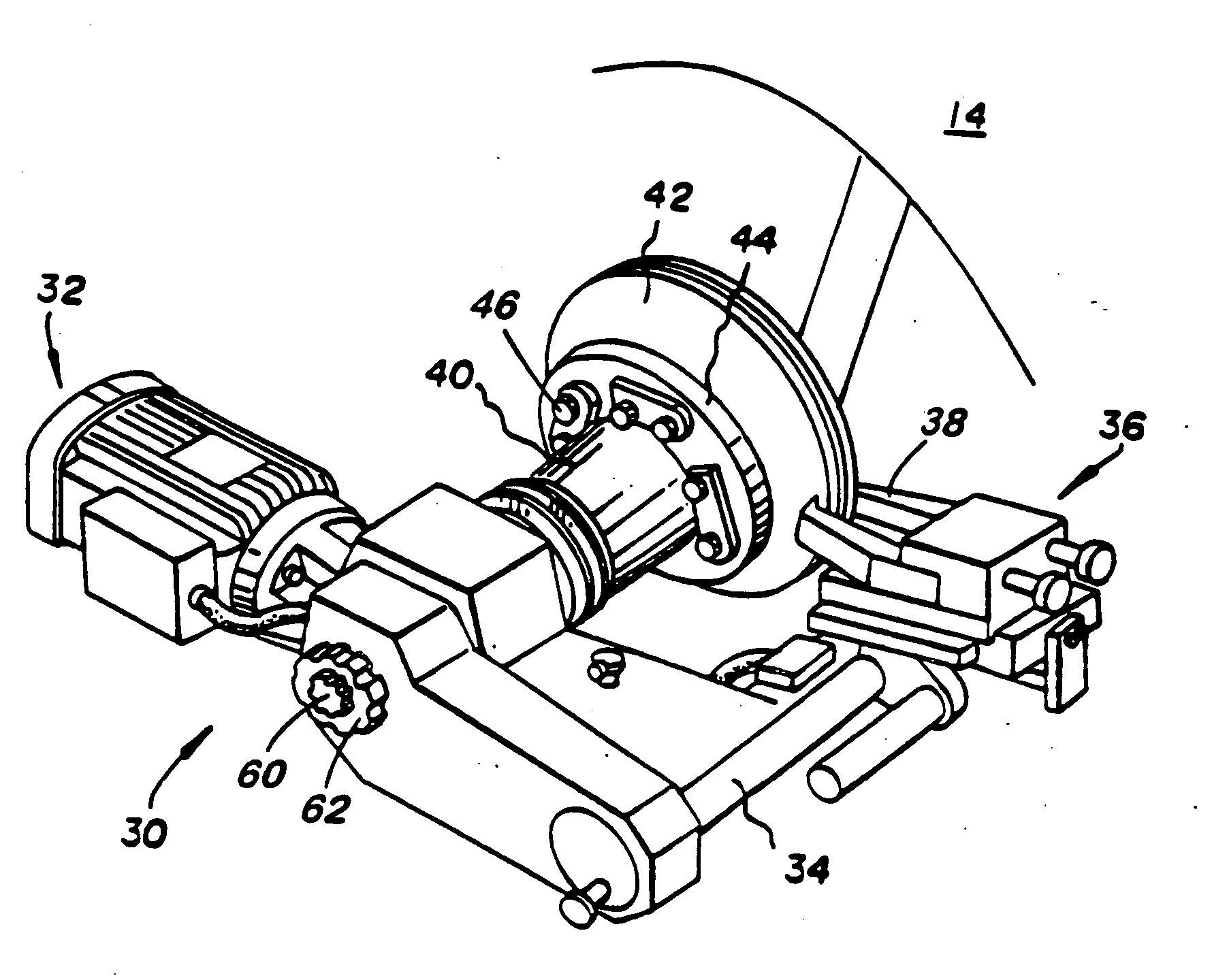 Apparatus and method for automatically compensating for lateral runout